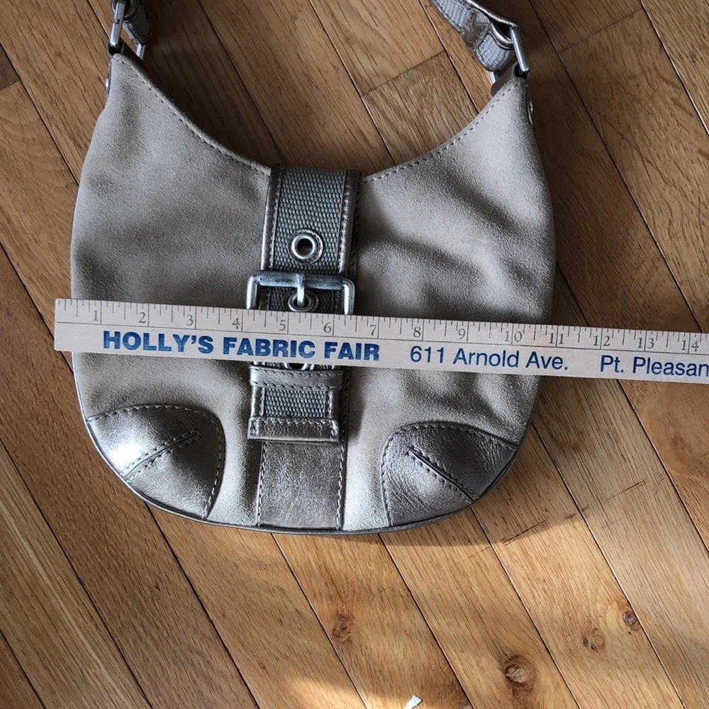 Vintage MICHAEL Michael Kors women’s Essex hobo bag TAN suede